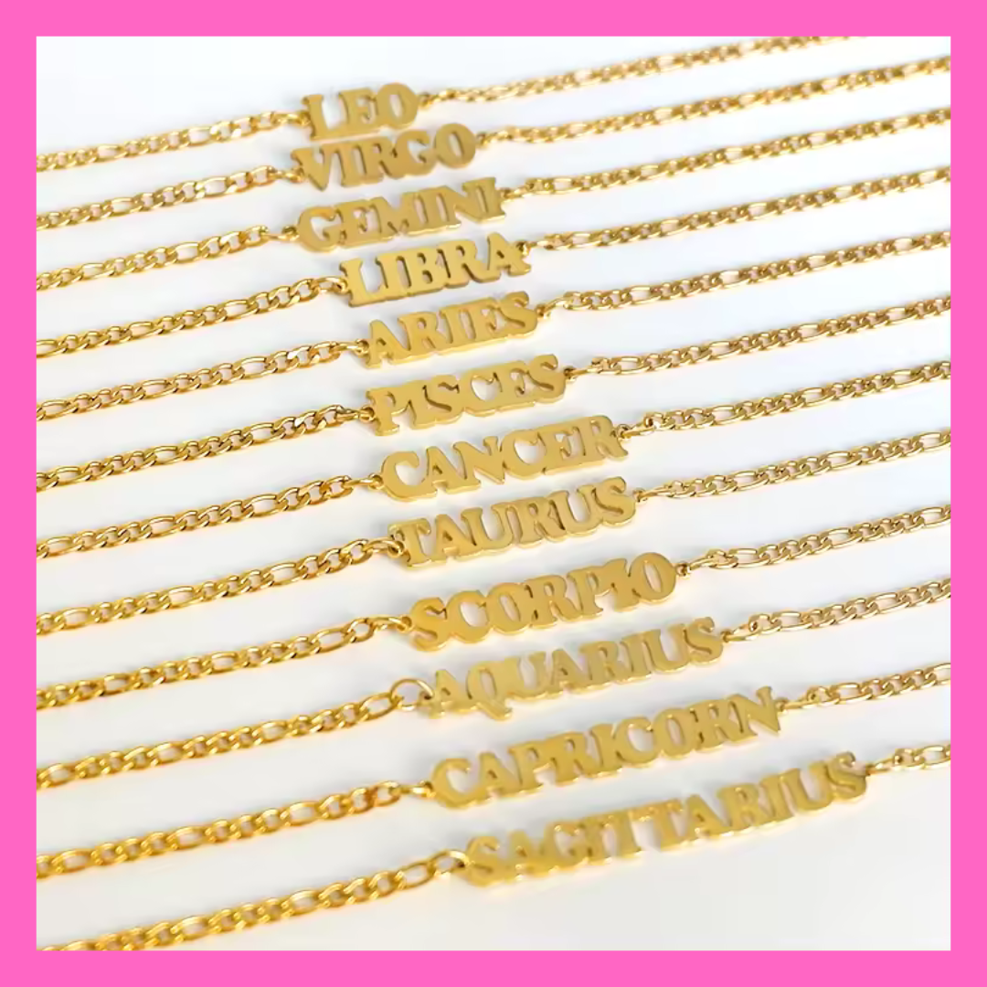 Sagittarius Zodiac Anklet